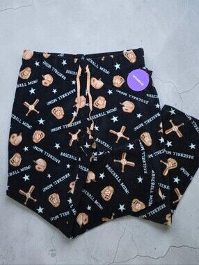 Canyon Creek NWT Womens Size LARGE Baseball Mom Soft Plush Lounge Pants
